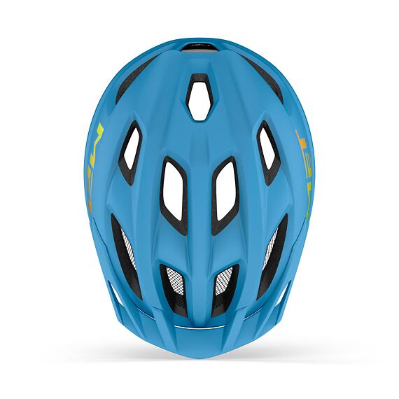 MET helmet CRACKERJACK CYAN BLU -52/57