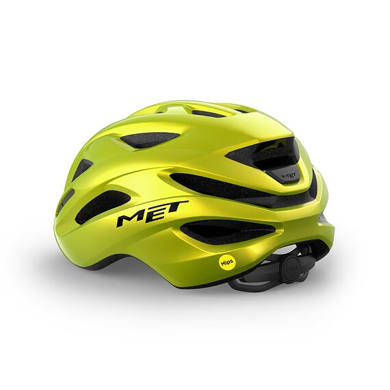 MET helmet IDOLO MIPS  METALLIC YELW LIME -52/59