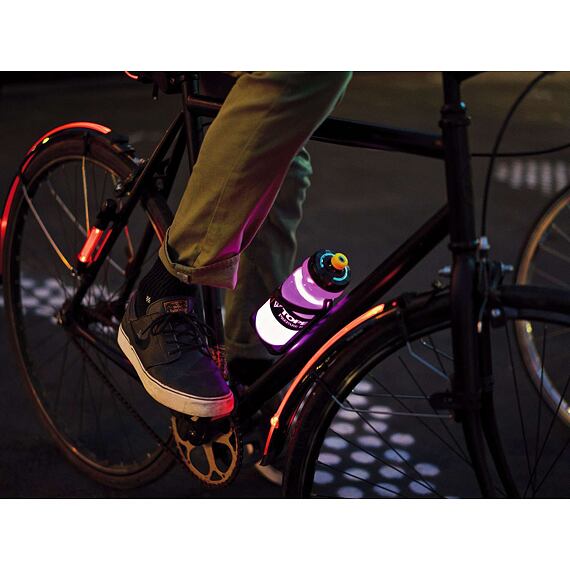 TOPEAK bottle cage with iGLOW technology + bottle