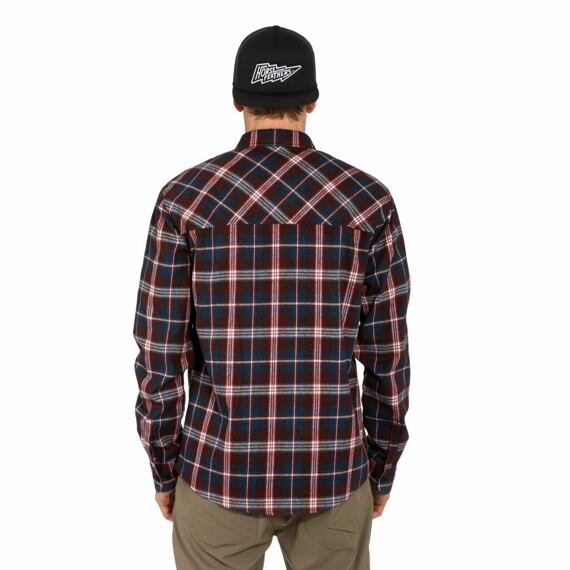 HORSEFEATHERS shirt DOUGH SHIRT petrol blue