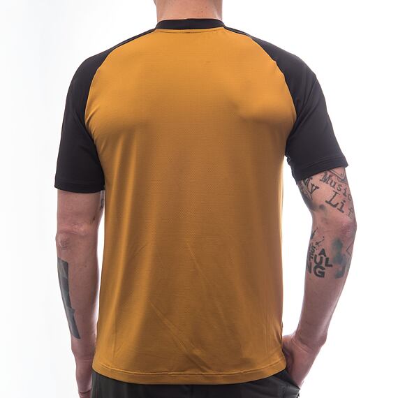 FT MEN'S HORIZON SHORT SLEEVE TEE GOLDEN/BLACK