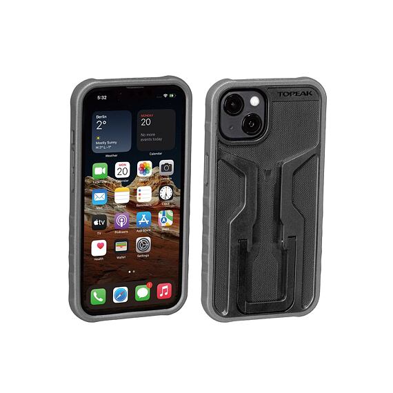 TOPEAK RIDECASE for iPhone 13 black/grey