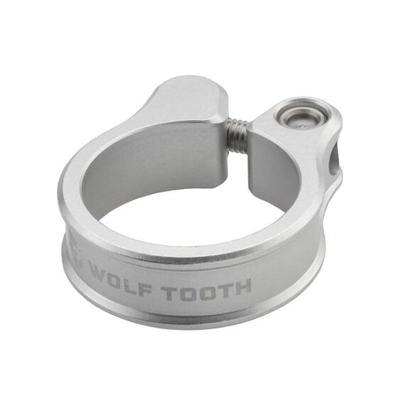 WOLF TOOTH seatpost clamp 34.9mm raw silver