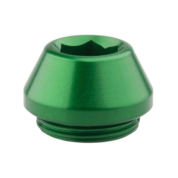 WOLF TOOTH axle cap green