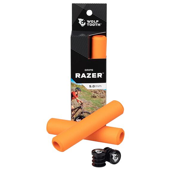 WOLF TOOTH grips RAZER 5mm orange