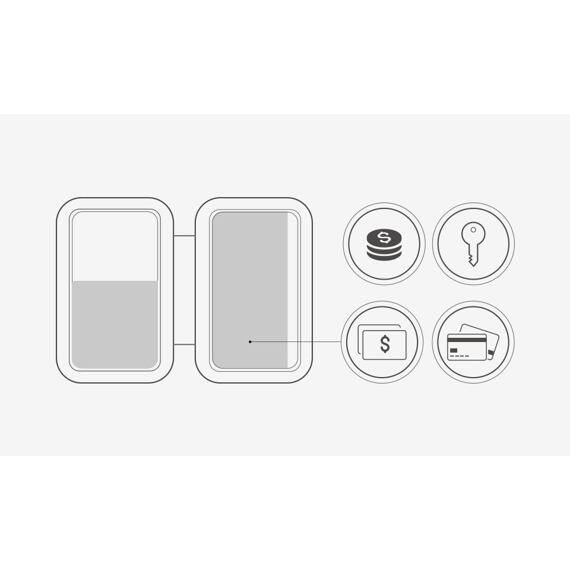 TOPEAK PAKGO WALLET S