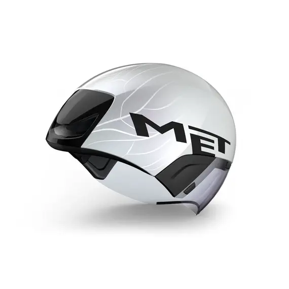 MET helmet CODATRONCA white/silver-58/61