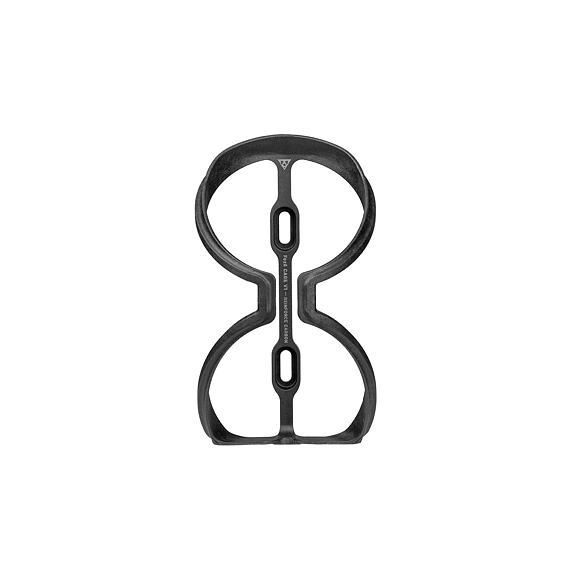 TOPEAK bottle cage FEZA CAGE REINFORCE CARBON V1 black