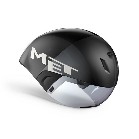 MET helmet CODATRONCA black/silver-58/61