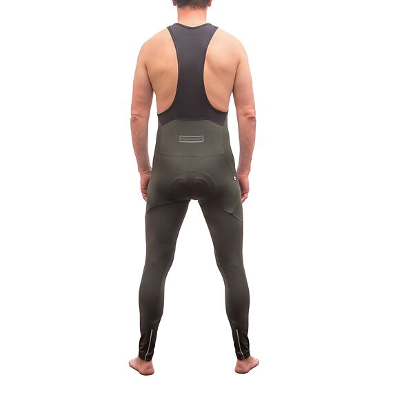 FT MEN'S SIGNATURE THERMO BIB PANTS OLIVE GREEN