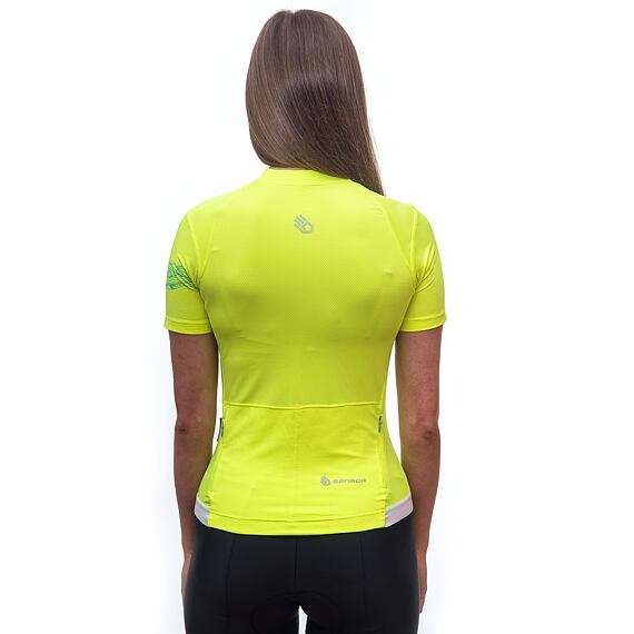 SENSOR CYCLE jersey WOM neon yellow COOLMAX ENTRY