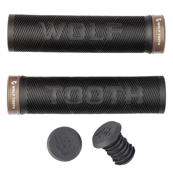 WOLF TOOTH grips ECHO black/espresso