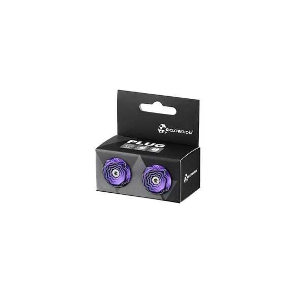 CICLOVATION bar plug Lock-In Vortex Power Wave purple