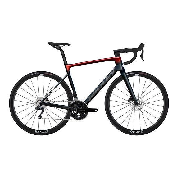 RIDLEY bike FALCN 105 Di2 UD Carbon/Candy Red Metallic/Silver, size L - TEST BIKE