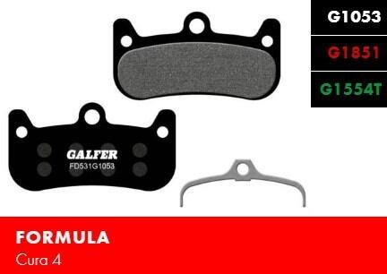 Galfer FD531 Standard G1053 brake pads for Formula