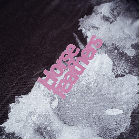 Horsefeathers Deco Women's Cycling Jersey Greyscale