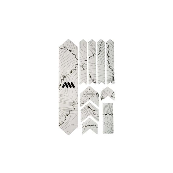 AMS Protective Stickers - EXTRA - Tracks/Black