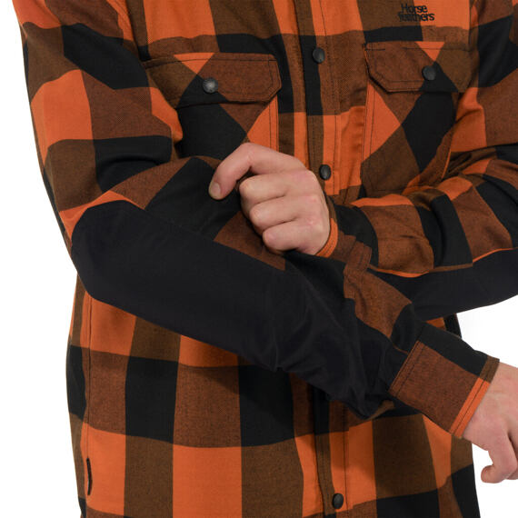 Horsefeathers Prom technical shirt Burnt Orange