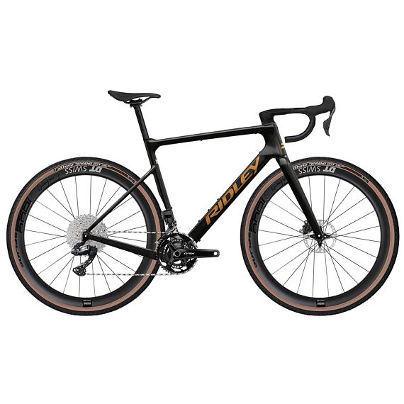 RIDLEY ASTR GRX800 Di2 Black Metallic/Bronze Gold