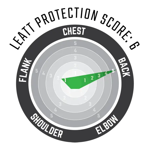 LEATT Back Protector 3DF AirFit Evo cycling back protector