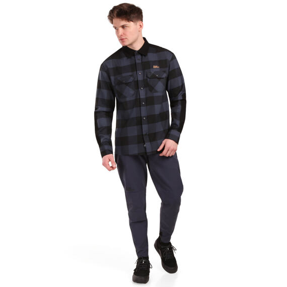 HORSEFEATHERS shirt PROM indigo