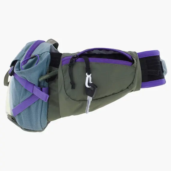 EVOC waist bag HIP PACK PRO 3 steel/violet/dark olive