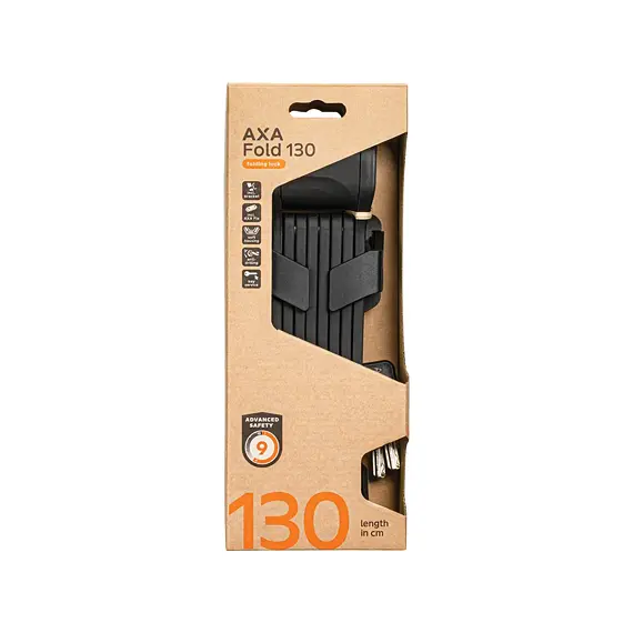 AXA lock Fold 130 black