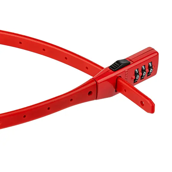 KRYPTONITE Click Lock Combo Lock red
