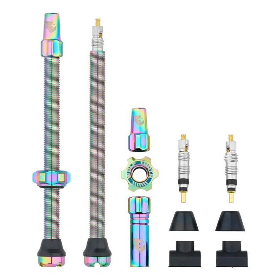 WOLF TOOTH valves Tubeless Valve Stem Kit 80mm oil slick