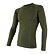 SENSOR MERINO DF MEN TEE LS SAFARI GRN