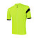 SENSOR CYKLO COOLMAX CLASSIC MEN JERSEY SS ZIP neon yellow