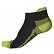 SENSOR SOX RACE COOL INVISIBLE black/lime